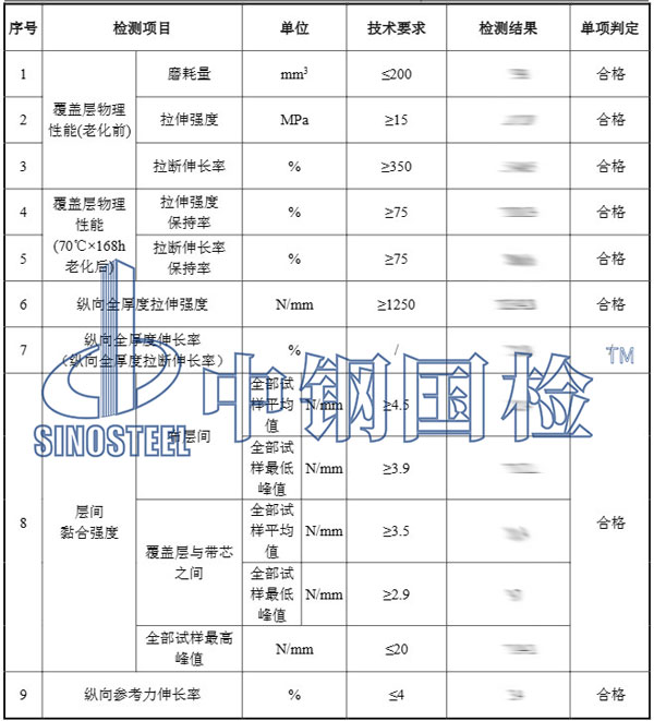 傳送帶檢測(cè)項(xiàng)目結(jié)果