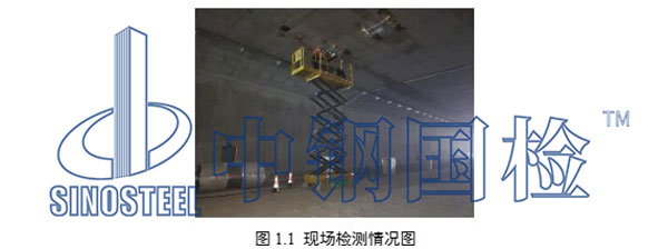 隧道風(fēng)機(jī)拉拔試驗(yàn)檢測現(xiàn)場