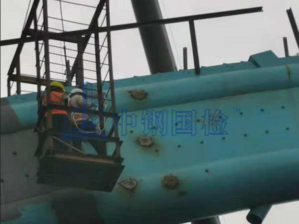 大橋連續(xù)梁掛籃焊縫現(xiàn)場檢測