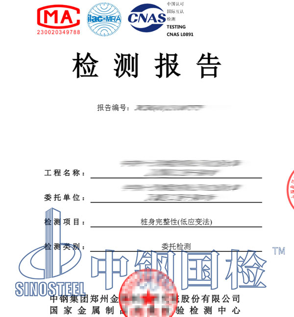 樁基檢測報告