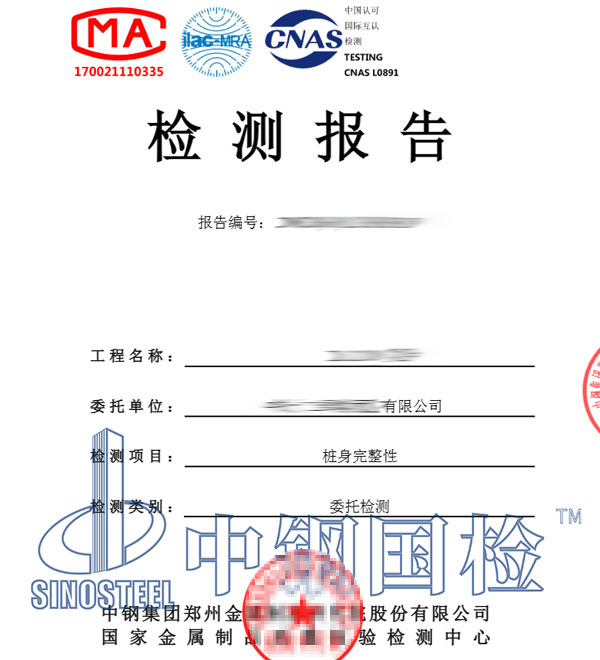 光伏樁基檢測(cè)報(bào)告