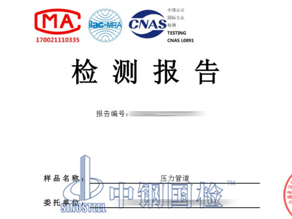 壓力管道檢測(cè)報(bào)告